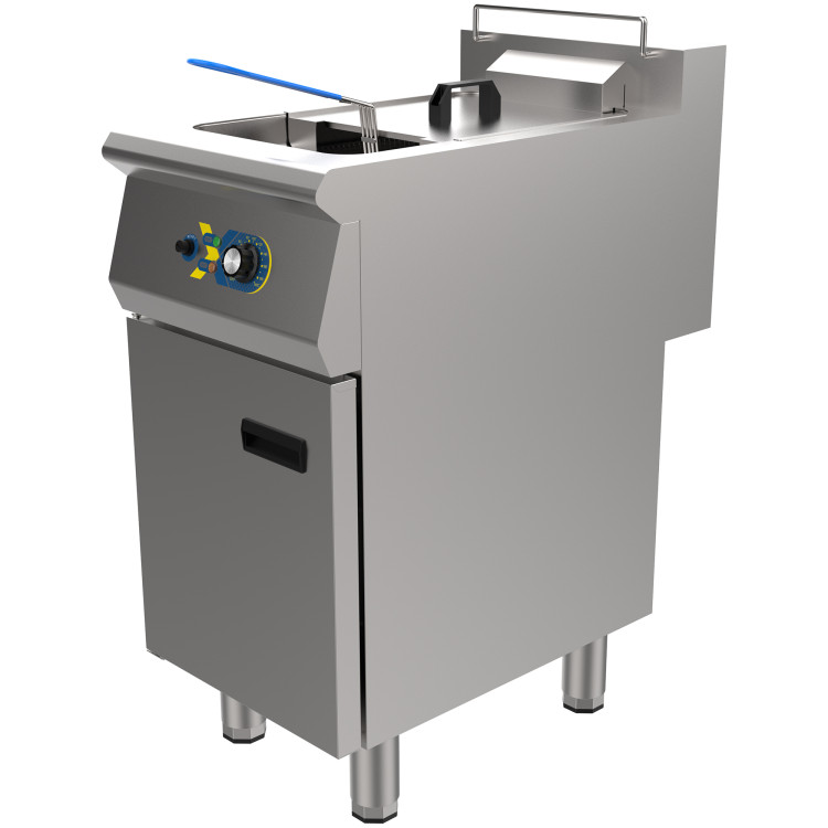 Commercial Electric Deep Fryer Floor-Standing Single Tank 25L 400×700×964mm | CaterEq CEEF21L