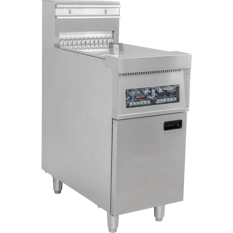 Professional Free Standing Electric Fryer Single Tank 28L 400x800x1100 mm | CaterEq CEEF9C Professional Free Standing Electric Fryer Single Tank 28L 400x800x1100 mm | CaterEq CEEF9C