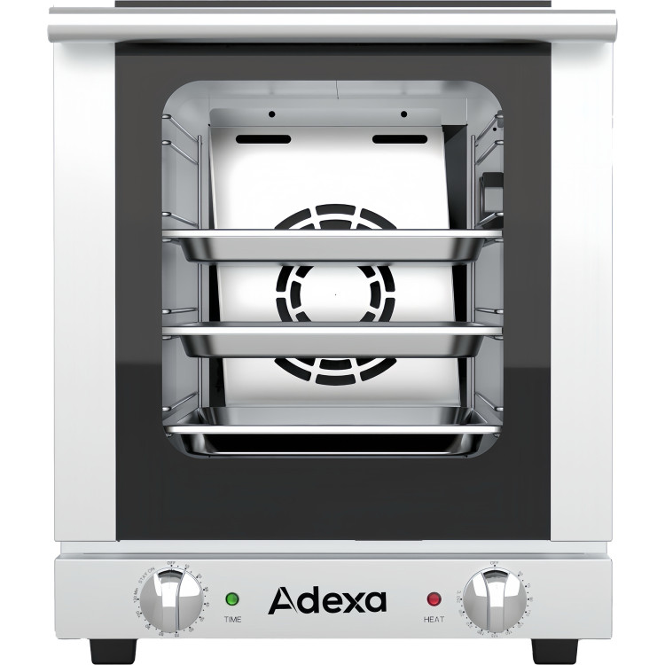 Professional Convection oven Electric 4 x GN1/2 Mechanical controls Tilt door - CEEK120121A