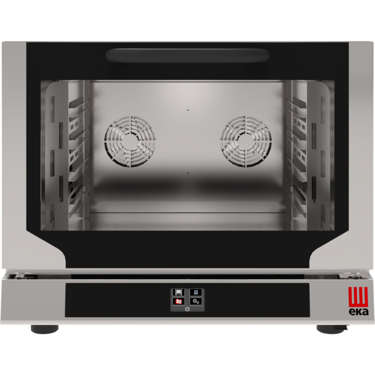 Professional Electric Combi Oven with Touch Screen and Indirect Steam Tilt Door 4 x GN1/1 | Tecnoeka CEEKF4113NT