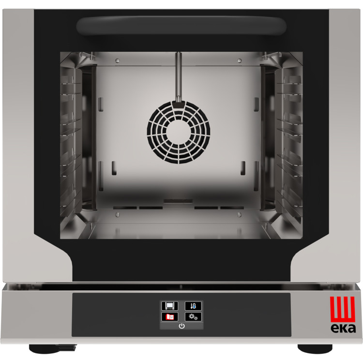 Professional Combi Oven Electric 4 trays 429x345mm Touch controls Direct steam Tilt door | Tecnoeka CEEKF423NTUD Professional Combi Oven Electric 4 trays 429x345mm Touch controls Direct steam Tilt door | Tecnoeka CEEKF423NTUD