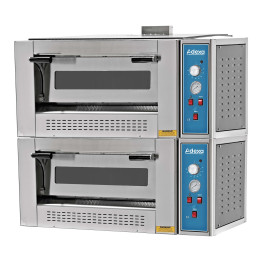 Gas Pizza Oven 2 Chambers, Capacity 2 x 6 Pizzas of 12'' - CEEMP66G
