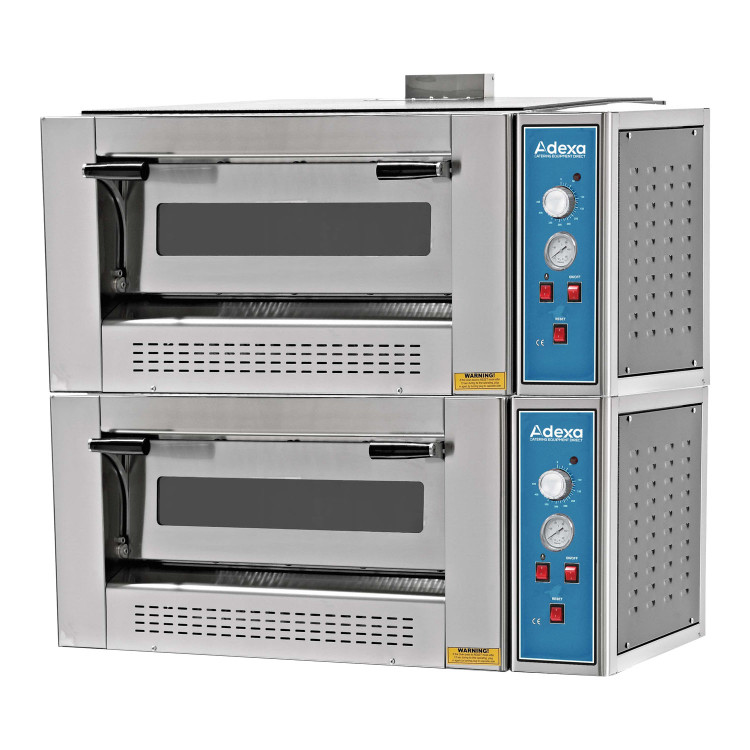 Gas Pizza Oven 2 Chambers, Capacity 2 x 6 Pizzas of 12'' - CEEMP66G