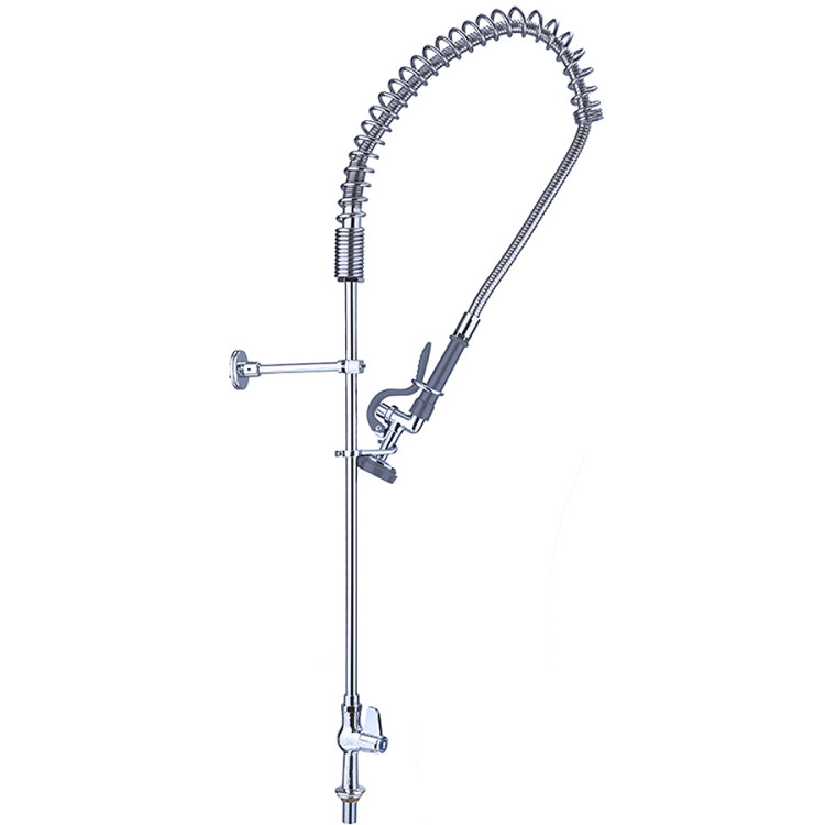 Pre Rinse Spray Unit Deck mount Single inlet Height 1000mm Stainless steel - CEEQ2803A