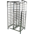 Design Rack Trolley Dual Row 2x15 Tiers for 660x460mm Sheet Pans - CEERT7515X2