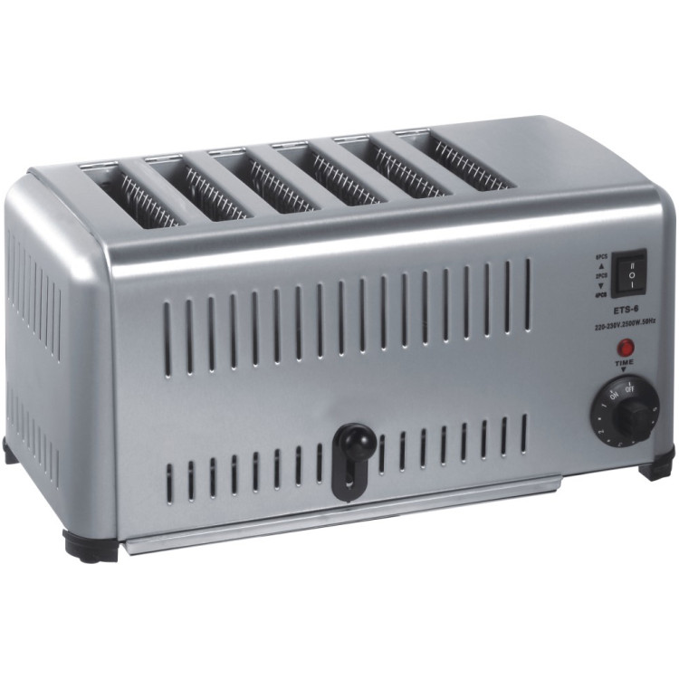 Commercial Slot Toaster 6 slices - CEETS6A Commercial Slot Toaster 6 slices - CEETS6A