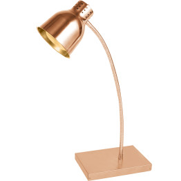 Commercial Tabletop Food Warmer 1 Heating Lamp 250W Gold - CEEWL02G1 Commercial Tabletop Food Warmer 1 Heating Lamp 250W Gold - CEEWL02G1
