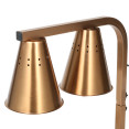 Commercial Food Warmer GN1/1 – 2 Heating Lamps 430×560×305 mm 500W Gold| CaterEq CEEWL03G2 Commercial Food Warmer GN1/1 – 2 Heating Lamps 430×560×305 mm 500W Gold| CaterEq CEEWL03G2