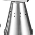 Commercial Food Warmer GN1/1 – 3 Heating Lamps 660×660×560 mm 750W Silver| CaterEq CEEWL03S3