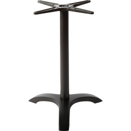 Black Cast Iron Table Base Tri-Leg 600x720mm | CaterEq CEF008