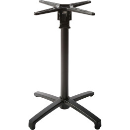 Black Decorative Aluminum Table Base 720mm Standard Height - CEF011