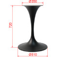 Black Cast Iron Table Base Round Ø510x720mm | CaterEq CEF015A
