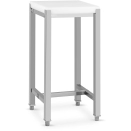 Commercial Stainless Steel Cutting Board Table / Butchers Block 400x400x860mm - CEF303