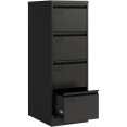 Professional Black Filing Cabinet 4 drawer 452x620x1330mm - CEFCD4ABLACK Professional Black Filing Cabinet 4 drawer 452x620x1330mm - CEFCD4ABLACK
