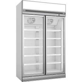 Commercial Display freezer 1006 litres Double hinged doors Top mount - CEFF444TOP