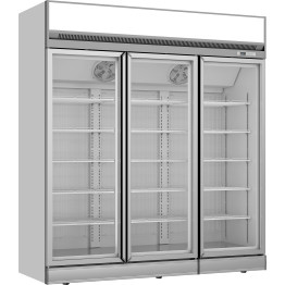Commercial Display freezer 1563 litres Triple hinged doors Top mount - CEFF777TOP