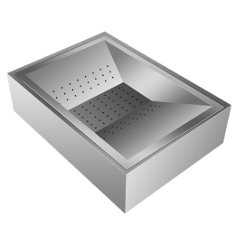 Table Top Chip Station Stainless Steel - CEFFS01A