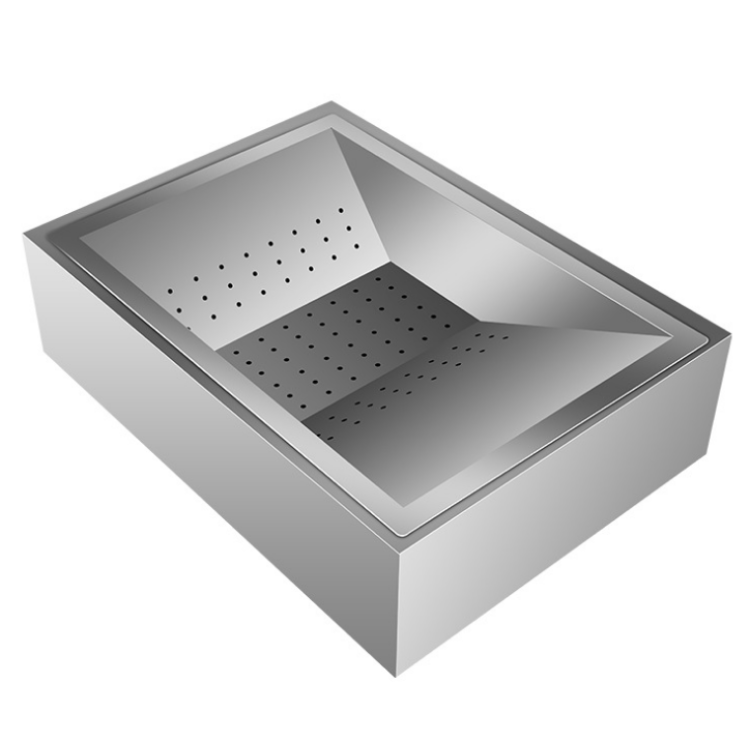 Table Top Chip Station Stainless Steel - CEFFS01A