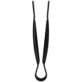 12" Catering Flat Buffet Tongs Black Polycarbonate- CEFLATTONG12