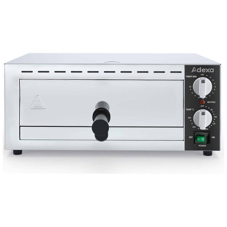 Commercial Single Deck Pizza Oven for 12" Pizzas 1.13kW 230V | CaterEq CEFP04D