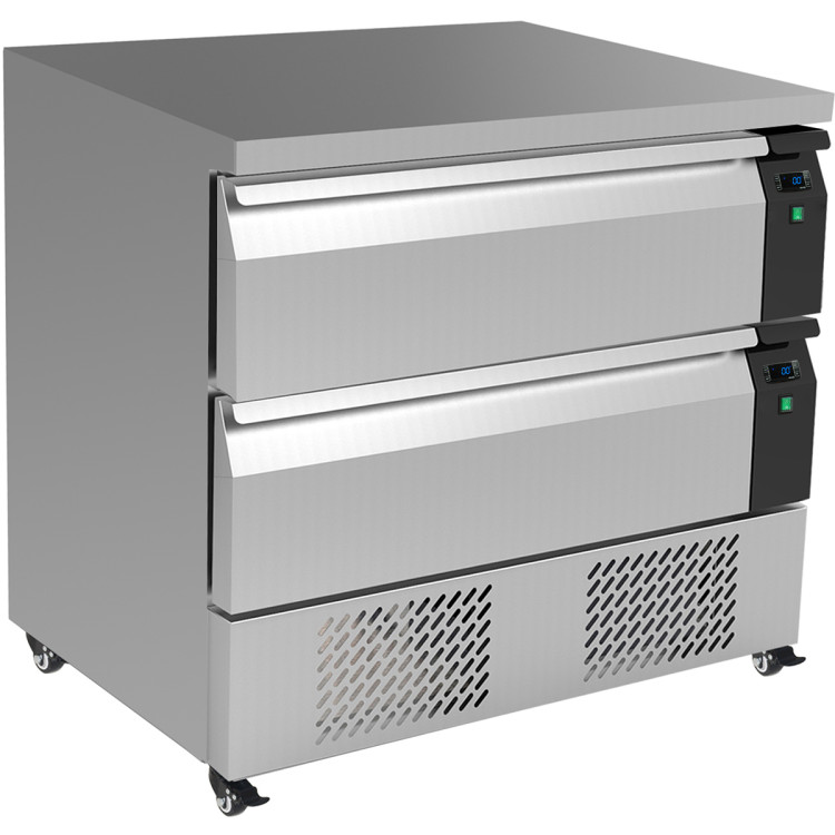 FlexDrawer Counter Fridge & Freezer 905x700x840mm 4xGN1/1 - CECBF92 FlexDrawer Counter Fridge & Freezer 905x700x840mm 4xGN1/1 - CECBF92