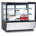 Display Merchandiser Fridge Countertop 200 litres 2 shelves Black & Stainless steel - CEFTW200Z