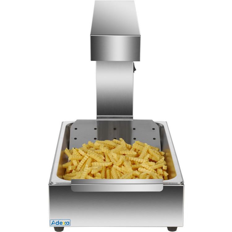Commercial Food Warmer & Chip Scuttle Station 330×590×500mm 30–85°C 1000W | CaterEq CEFW330
