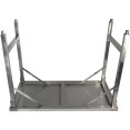 Folding Stainless steel Work table 1000x600x850mm - CEFW4187645