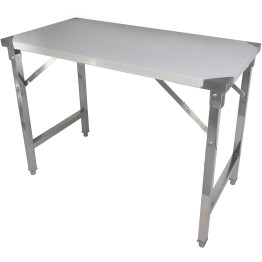 Folding Stainless steel Work table 1000x600x850mm - CEFW4187645
