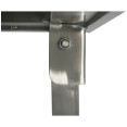 Folding Stainless steel Work table 1000x600x850mm - CEFW4187645