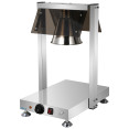 Commercial Buffet Food Warmer with Gantry 1x GN1/1 Heated Base & 1 Infrared Heat Lamp 500W | CaterEq CEFYT511