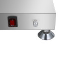 Commercial Buffet Food Warmer with Gantry 1x GN1/1 Heated Base & 1 Infrared Heat Lamp 500W | CaterEq CEFYT511