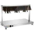 Commercial Buffet Food Warmer with Gantry 3x GN1/1 Heated Base & 3 Infrared Heat Lamps 1.5kW | CaterEq CEFYT513