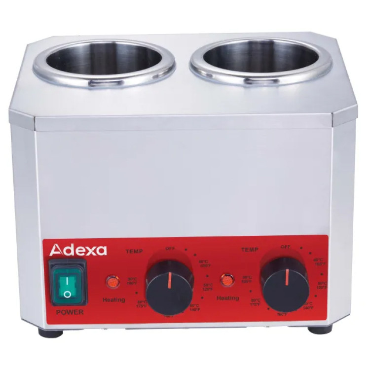 Commercial Double Bottle Sauce Warmer 2 x 1L 400W 230V | CaterEq CEFZ022A Commercial Double Bottle Sauce Warmer 2 x 1L 400W 230V | CaterEq CEFZ022A