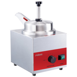 Commercial Cheese & Sauce Warmer with Pump 3.3L 230V | CaterEq CEFZ04B