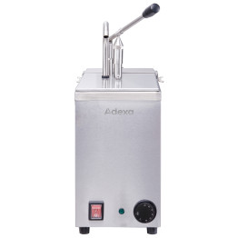 Commercial 3L Heated Sauce Dispenser with Pump 230V | CaterEq CEFZJ2031A 