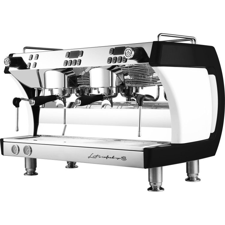 2 Group Commercial Espresso Coffee Machine 850 × 525 × 565 mm | CaterEq CELAFRANCO108 2 Group Commercial Espresso Coffee Machine 850 × 525 × 565 mm | CaterEq CELAFRANCO108