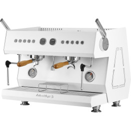 2 Group Premium Commercial Espresso Coffee Machine 678 × 528 × 550 mm White | CaterEq CELAFRANCO110