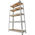 Garage Shelving Unit Medium duty 900x400x1800mm 5 shelves 175 kg/shelf Galvanized steel - CEG9040