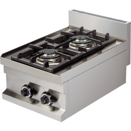 Gas boiling top 2 burners 7.2kW - Hotmax 600 CEGC604