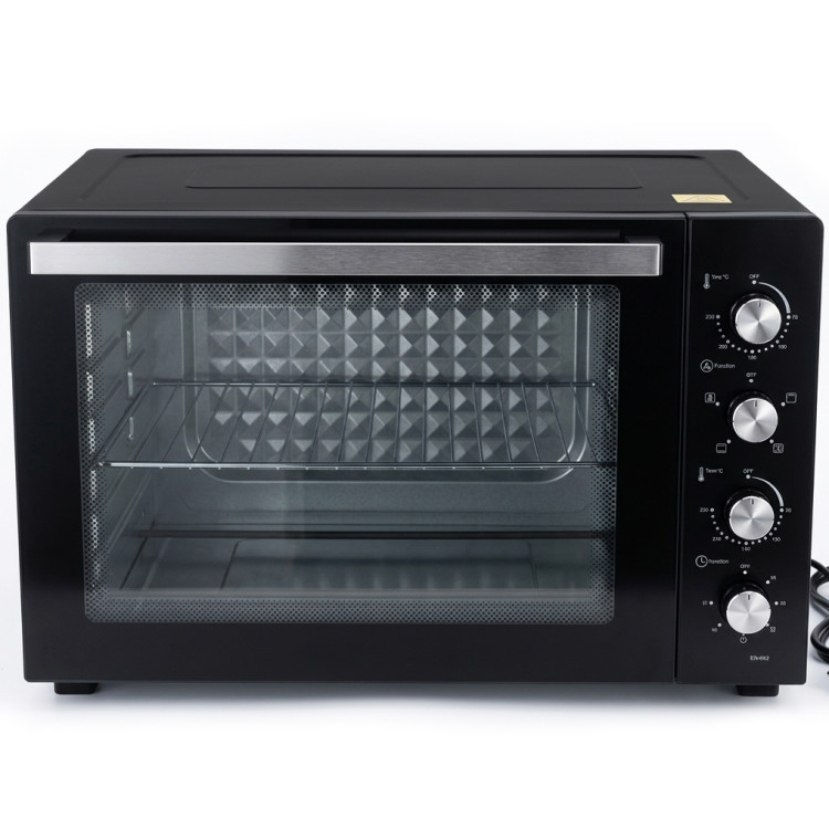 Commercial Countertop Electric Convection Oven 100L 2800W 70-230°C with Timer & Oven Lamp | CaterEq CEGDHH104
