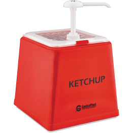 Ketchup Pump Dispenser Stand 1x2.5 litre pump Plastic - CEGDK01