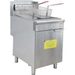 Professional Free Standing Gas Fryer Single Tank 44.0L 533x868x1145mm | CaterEq CEGF5 Professional Free Standing Gas Fryer Single Tank 44.0L 533x868x1145mm | CaterEq CEGF5