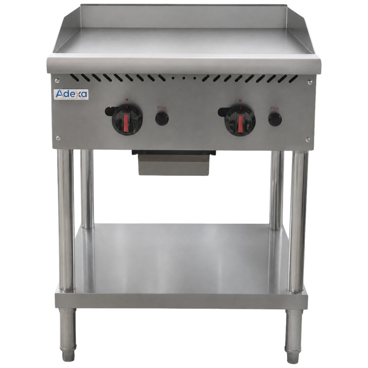 Commercial Freestanding Gas Griddle 14kW 610 x 757 x 962mm | CaterEq CEGG24F