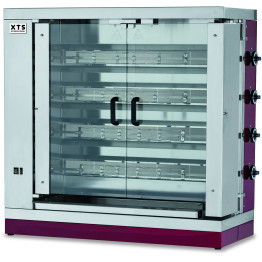 Commercial Vertical Chicken Rotisserie Gas Oven 16-20 chickens - CEGG4S