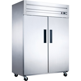 Double Door Upright Fridges