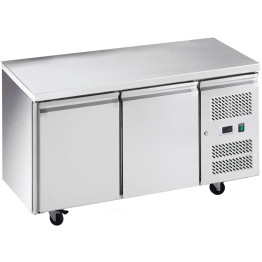 Commercial Freezer counter Ventilated 2 doors Depth 600mm - CETHSNACK2100BT