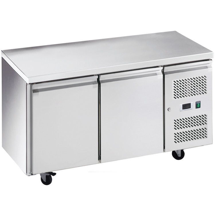 Professional Refrigerated Counter 2 doors Depth 600mm - CETHSNACK2100TN