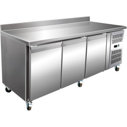 Professional Freezer Counter with Upstand 3 doors Depth 600mm - CEFS32V