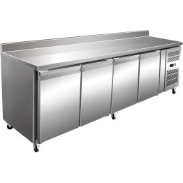 Commercial Freezer Counter with Upstand 4 doors Depth 700mm - CETHP4200BT
